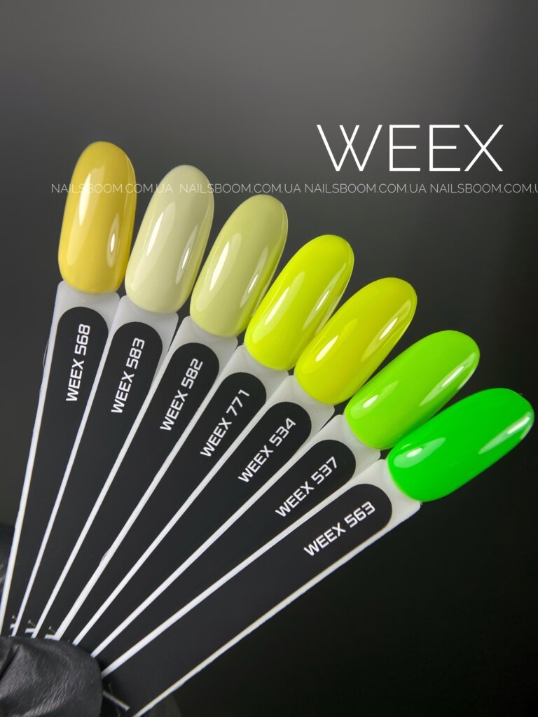 Гель-лак для нігтів WEEX 563, 11 мл