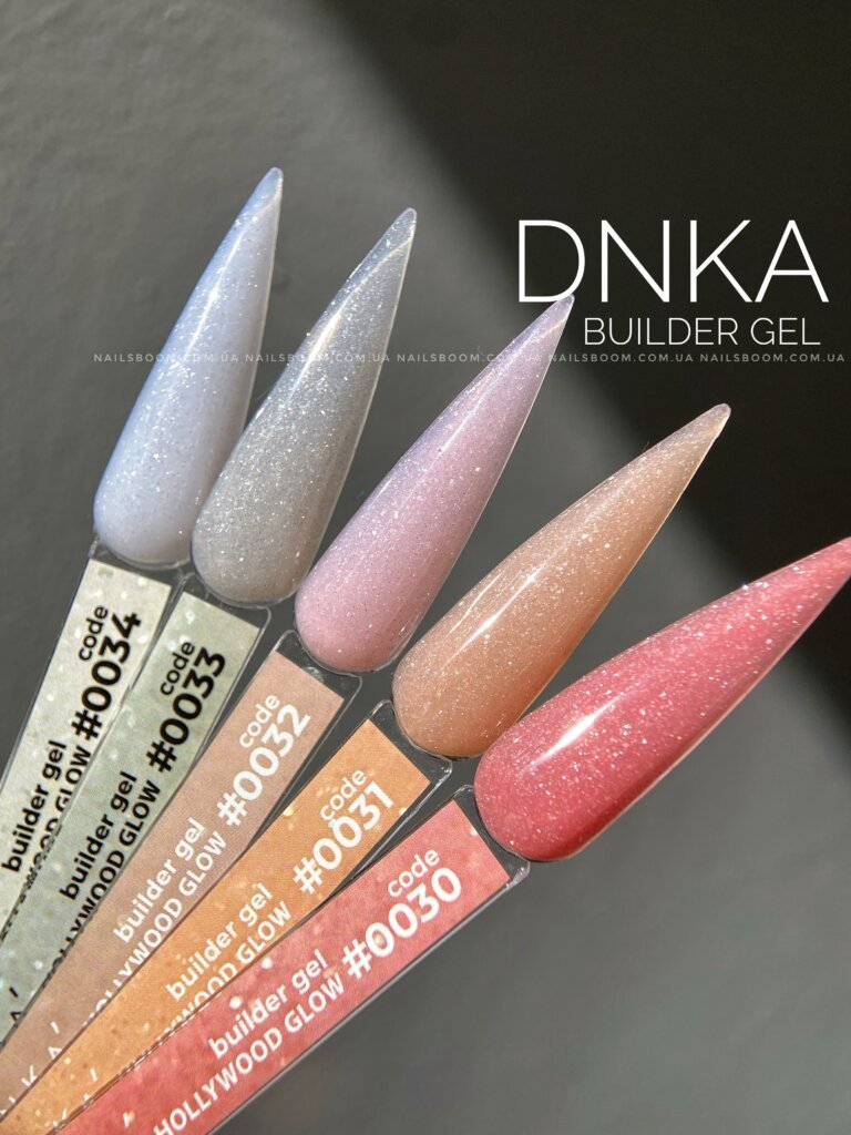 Камуфлюючий гель DNKa' Builder gel 0032 Hollywood Glow,  30 мл