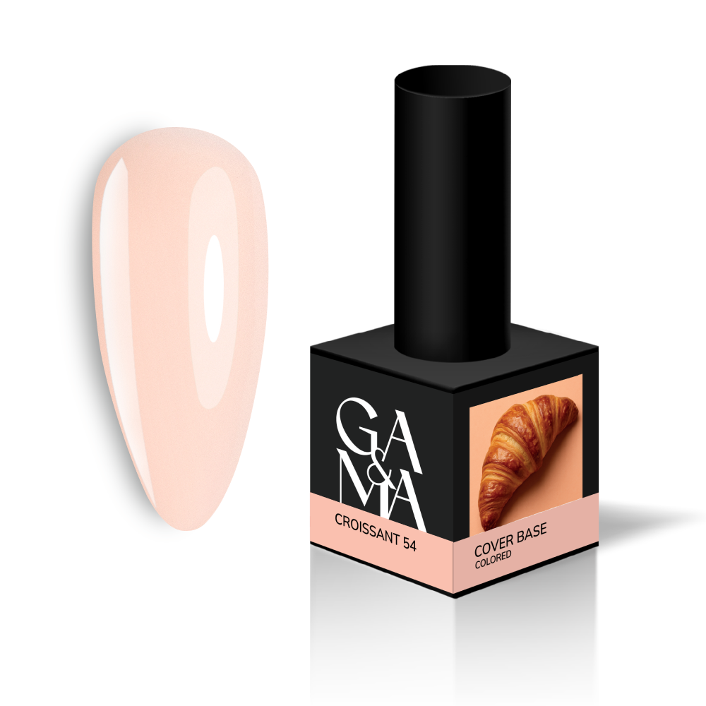 Кольорова база GA&MA Cover base Colored 054 Croissant, 15 мл
