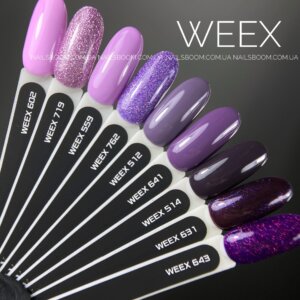 Гель-лак для нігтів WEEX 631, 11 мл