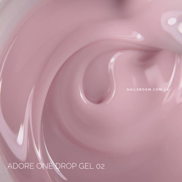 IMG_0355 Камуфлюючий гель ADORE PROFESSIONAL ONE DROP gel 02 - Ballerina Pink(наповнювач для помпи), 60 мл