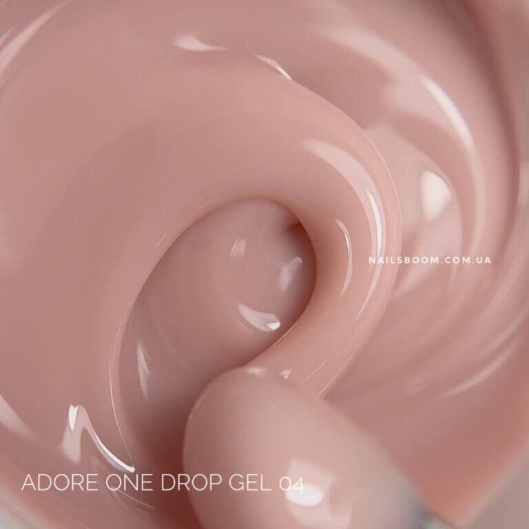 IMG_0358 Камуфлюючий гель ADORE PROFESSIONAL ONE DROP gel 04 - Muted Rose(наповнювач для помпи), 60 мл