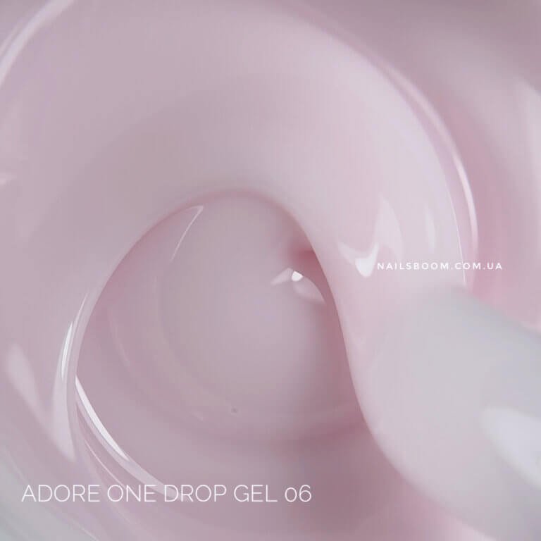 IMG_0360 Камуфлюючий гель ADORE PROFESSIONAL ONE DROP gel 06 - Rose Water(наповнювач для помпи), 60 мл
