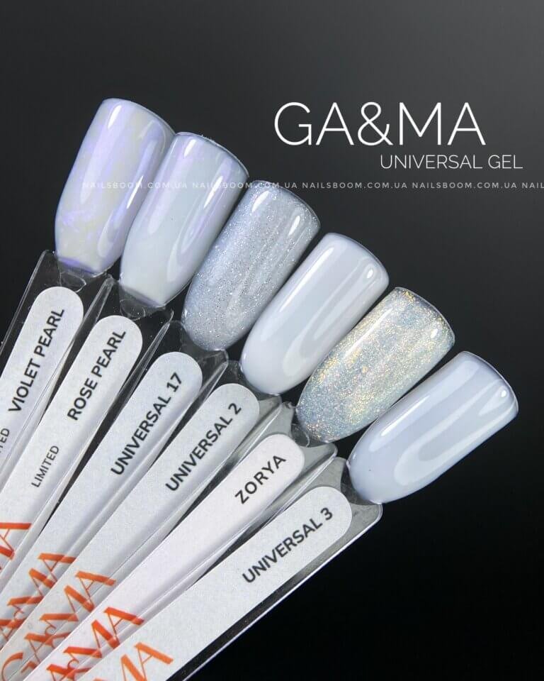 Рідкий гель GA&MA Universal Gel Rose Pearl limited, 15 мл