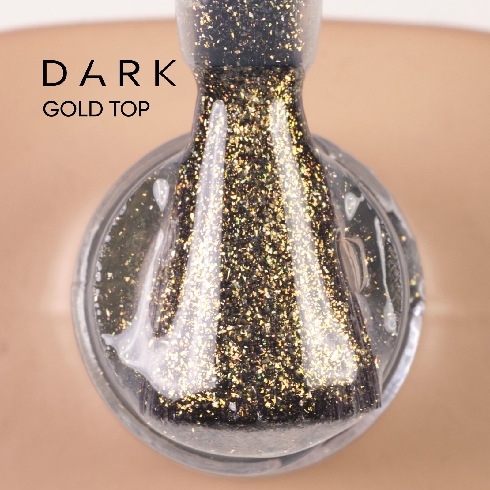 Топ із золотим блиском DARK Top Gold, 10 мл