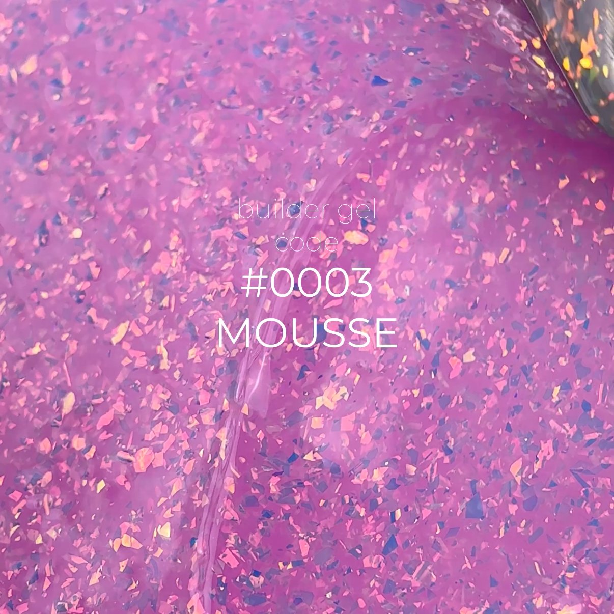 Камуфлюючий гель DNKa` Builder Gel Mousse 0003, 30 мл