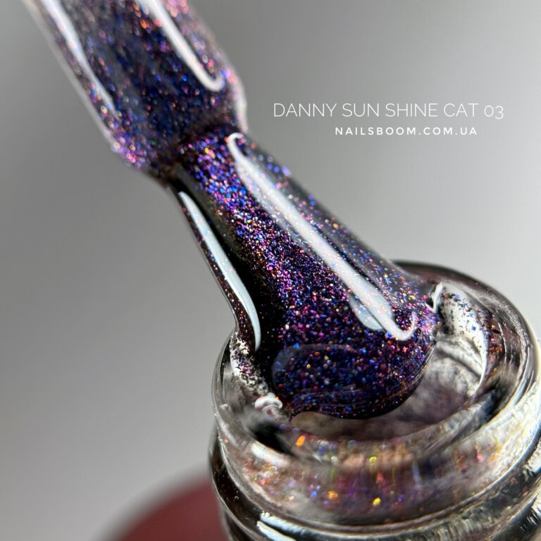 Гель-лак котяче око Danny Sunshine cat eye 03, 12 мл
