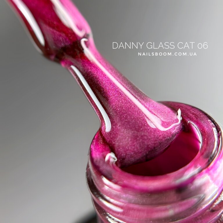 Гель-лак котяче око Danny Glass cat eye 06, 8 мл