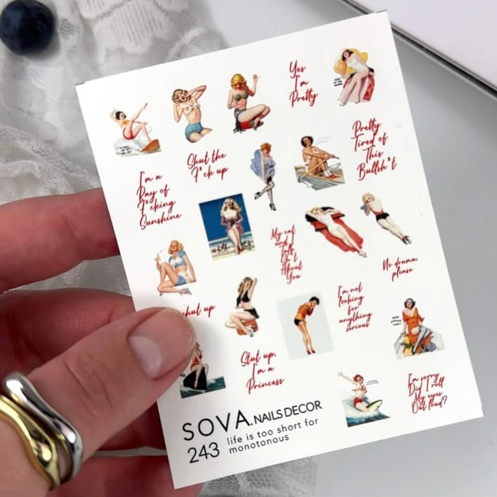 Слайдер дизайн SOVA Decor 243