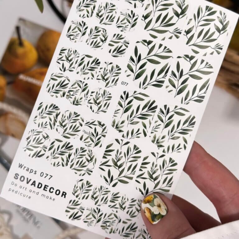 Плівка для педикюру SOVA Decor 077