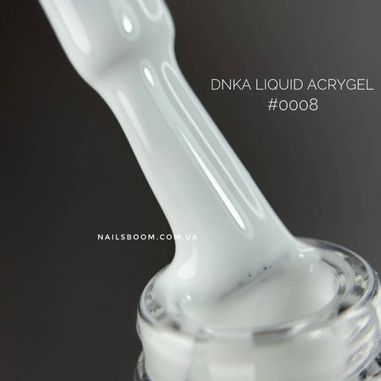 Рідкий полігель DNKa Liquid Acrygel 0008 Eskimo, 12 мл (молочний гель)
