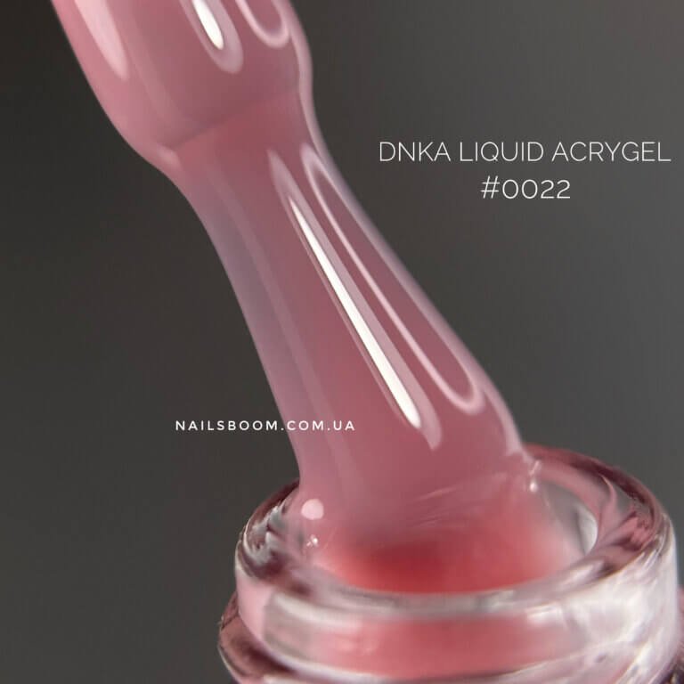 Рідкий полігель DNKa Liquid Acrygel 0022 Pink Puff, 12 мл