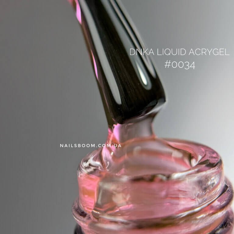 IMG_4270 Рідкий полігель DNKa Liquid Acrygel 0034 Lollypop, 12 мл