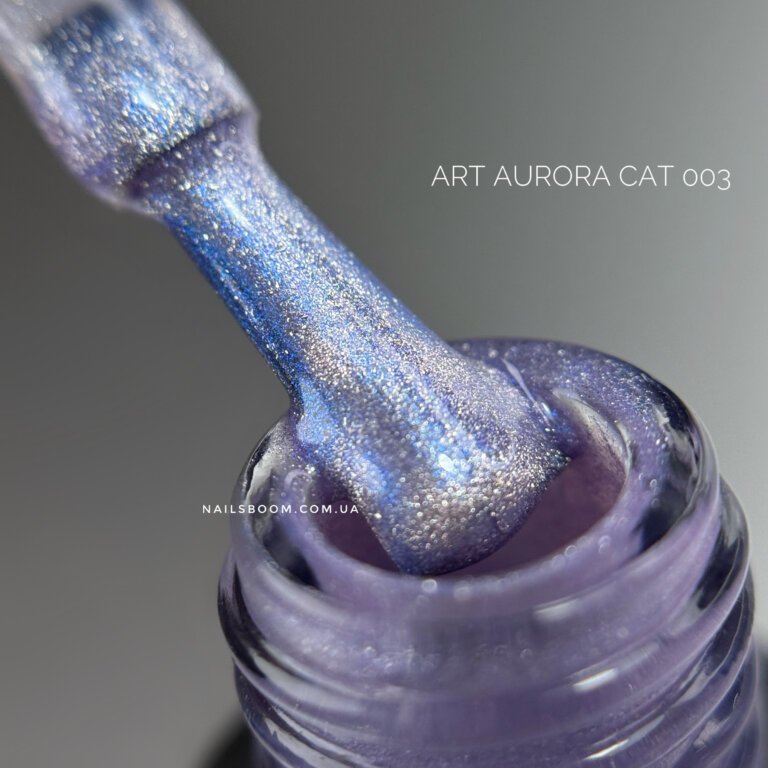 IMG_5054 Гель-лак котяче око ART Aurora Cat 03, 6 мл
