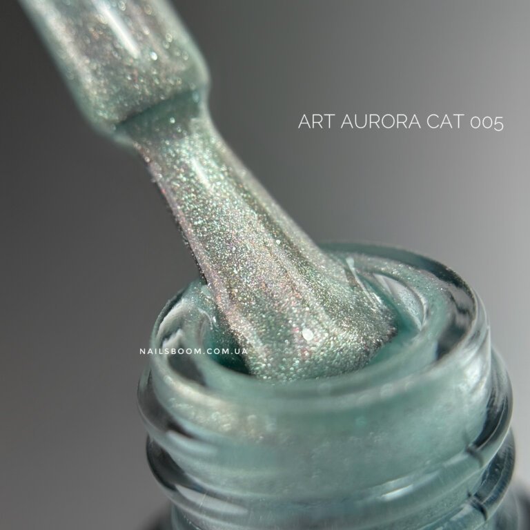 IMG_5055 Гель-лак котяче око ART Aurora Cat 05, 6 мл