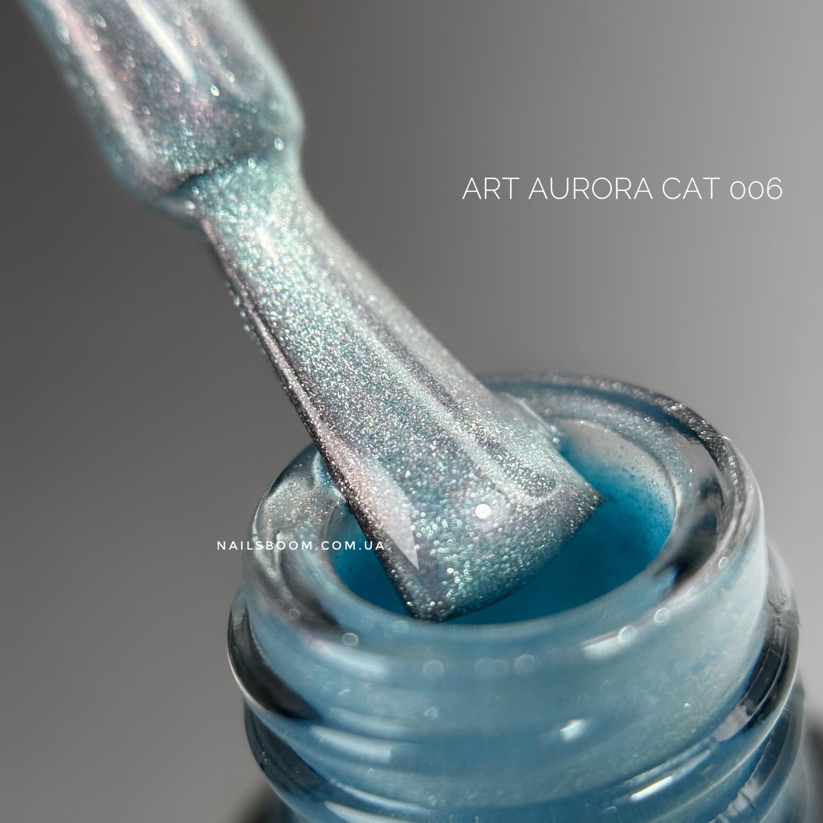 Гель-лак котяче око ART Aurora Cat 06, 6 мл