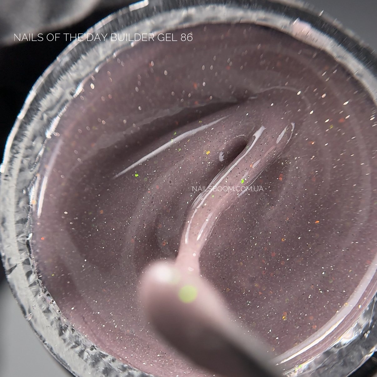 Світловідбиваючий гель NAILS OF THE DAY Builder gel 86, 15 мл