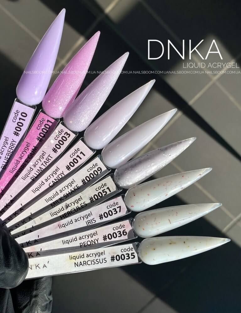 Рідкий полігель DNKa Liquid Acrygel 0010 Blueberry, 12 мл
