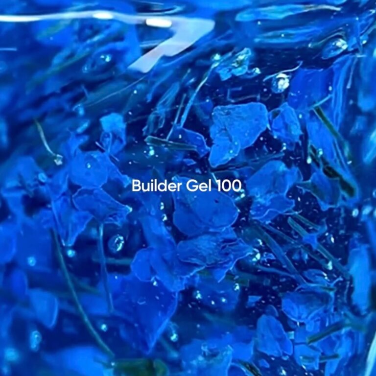 Вітражний гель з сухоцвітами NAILS OF THE DAY Builder gel 100, 15 мл