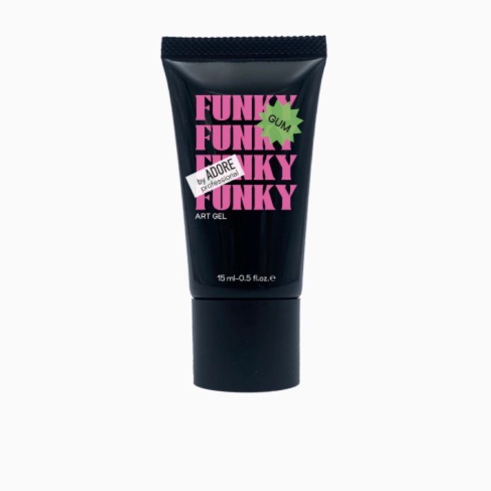 Гель-жуйка прозора ADORE Professional Funky Gum, 15 мл (туба)