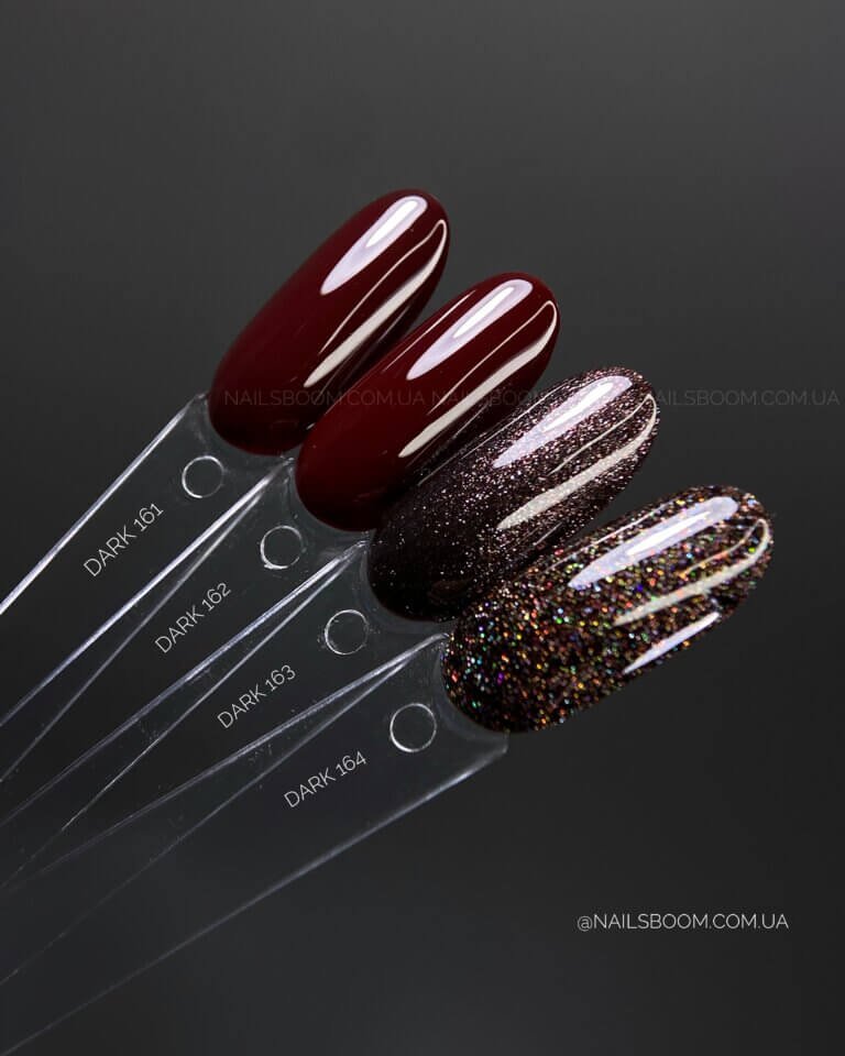 A65093F9-5DE9-467E-A414-09C5DCA07A1F Гель-лак DARK gel polish (New Collection) 163, 10 мл