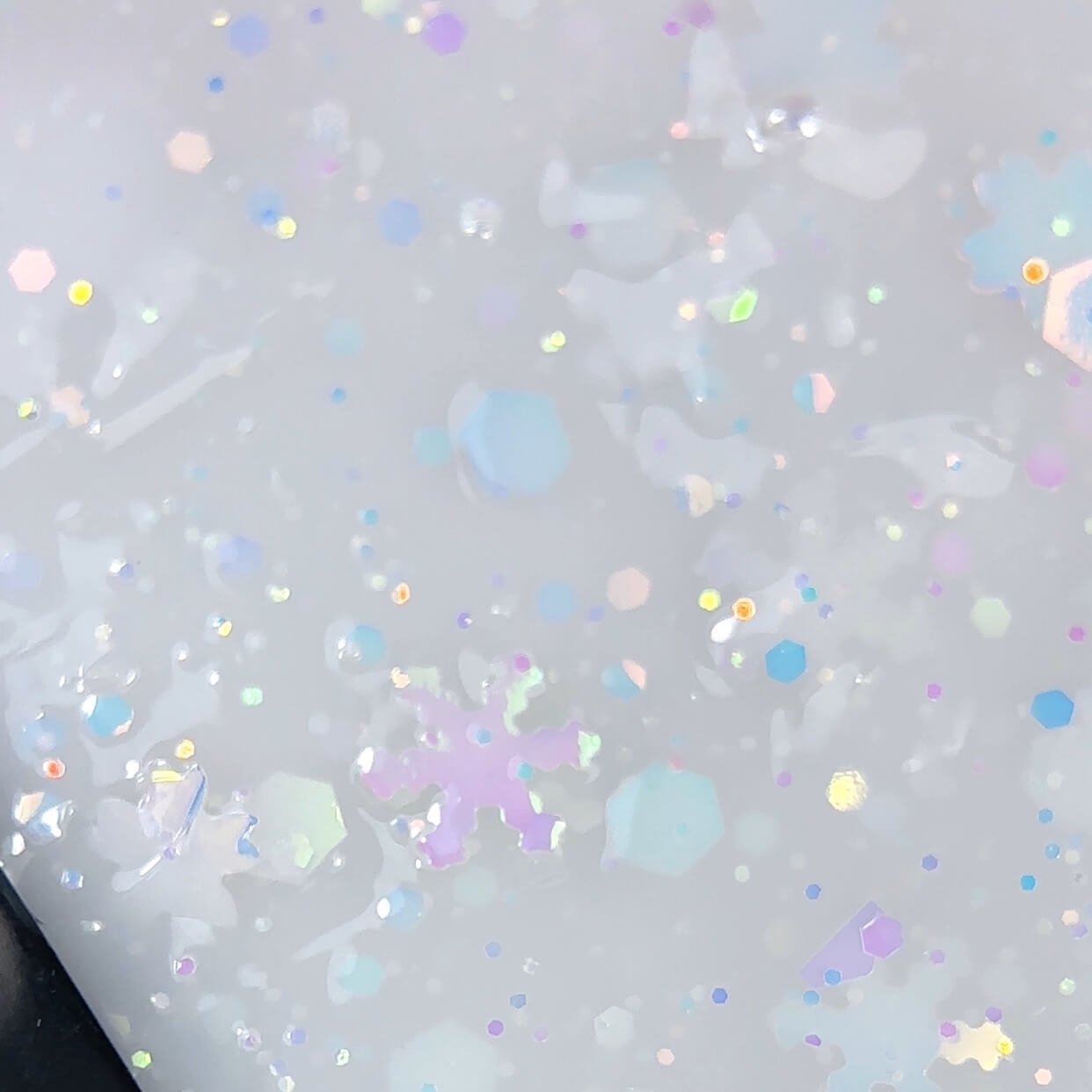 Камуфлюючий гель з блискітками Miss Luna Frozen gel 01, 15 мл