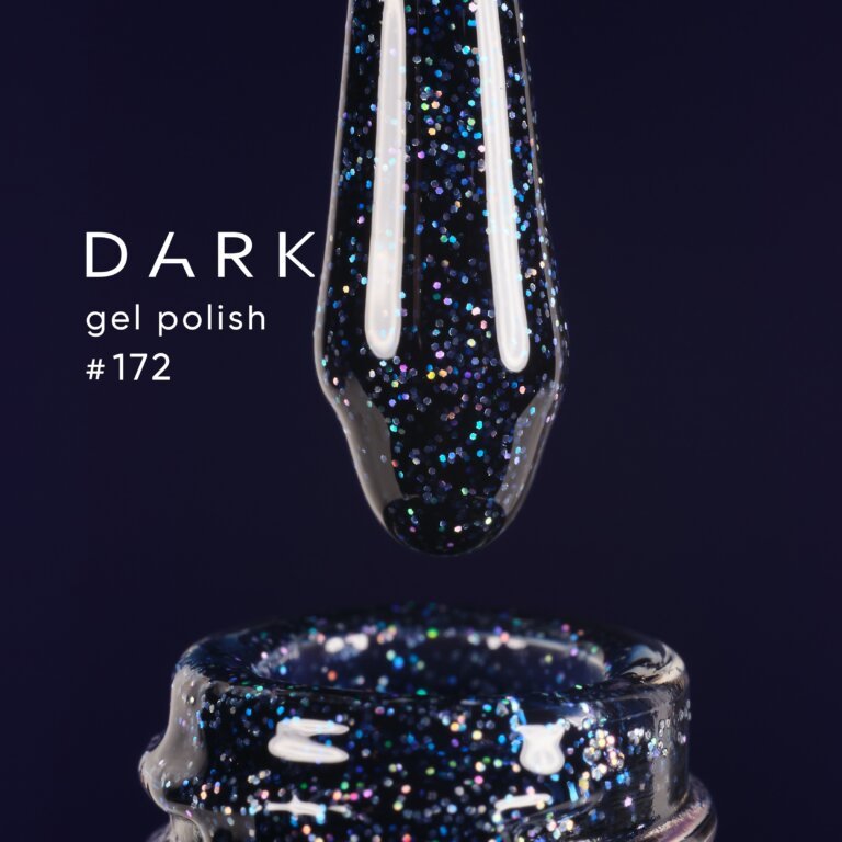Гель-лак DARK gel polish (New Collection) 172, 10 мл
