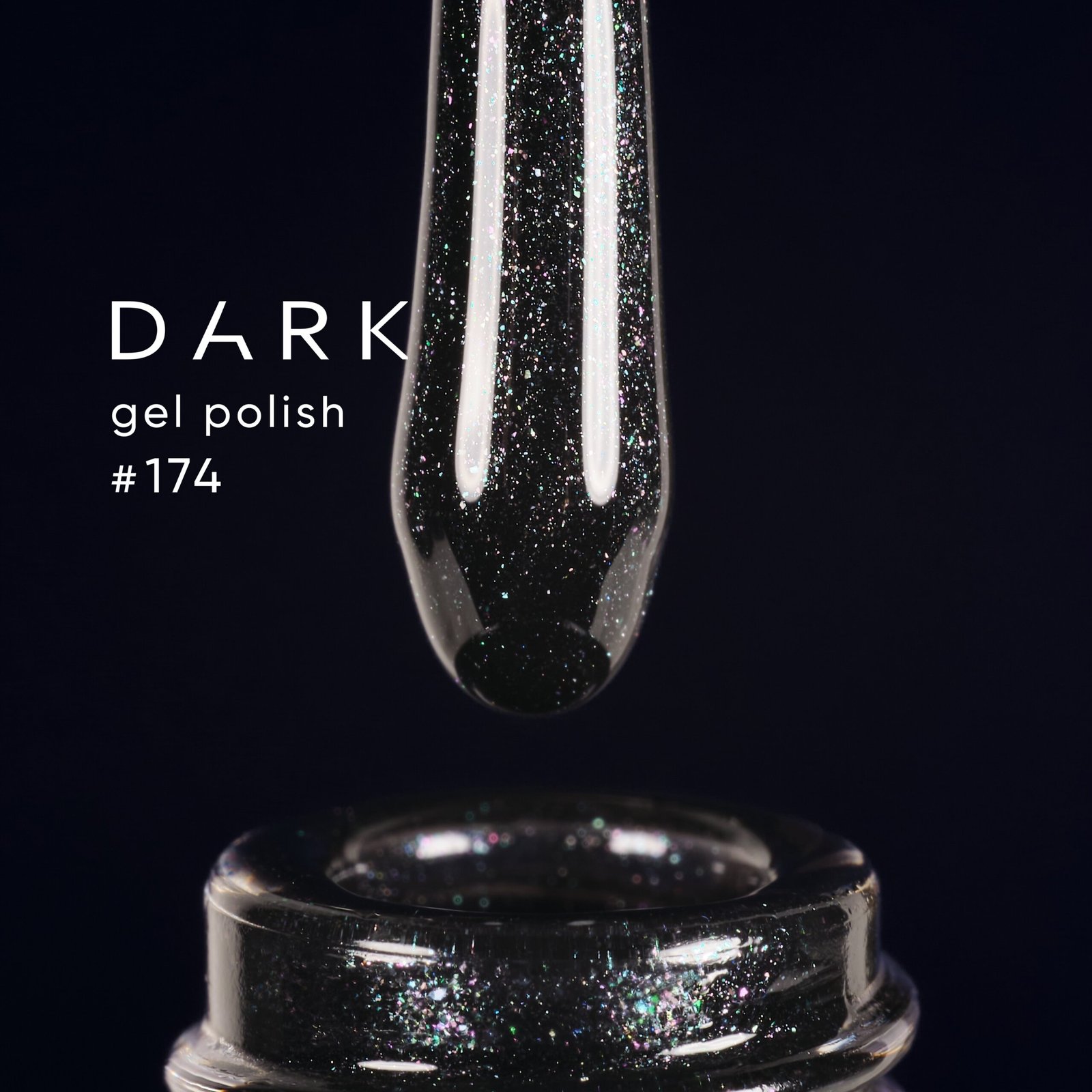 IMG_8644 Гель-лак DARK gel polish (New Collection) 174, 6 мл