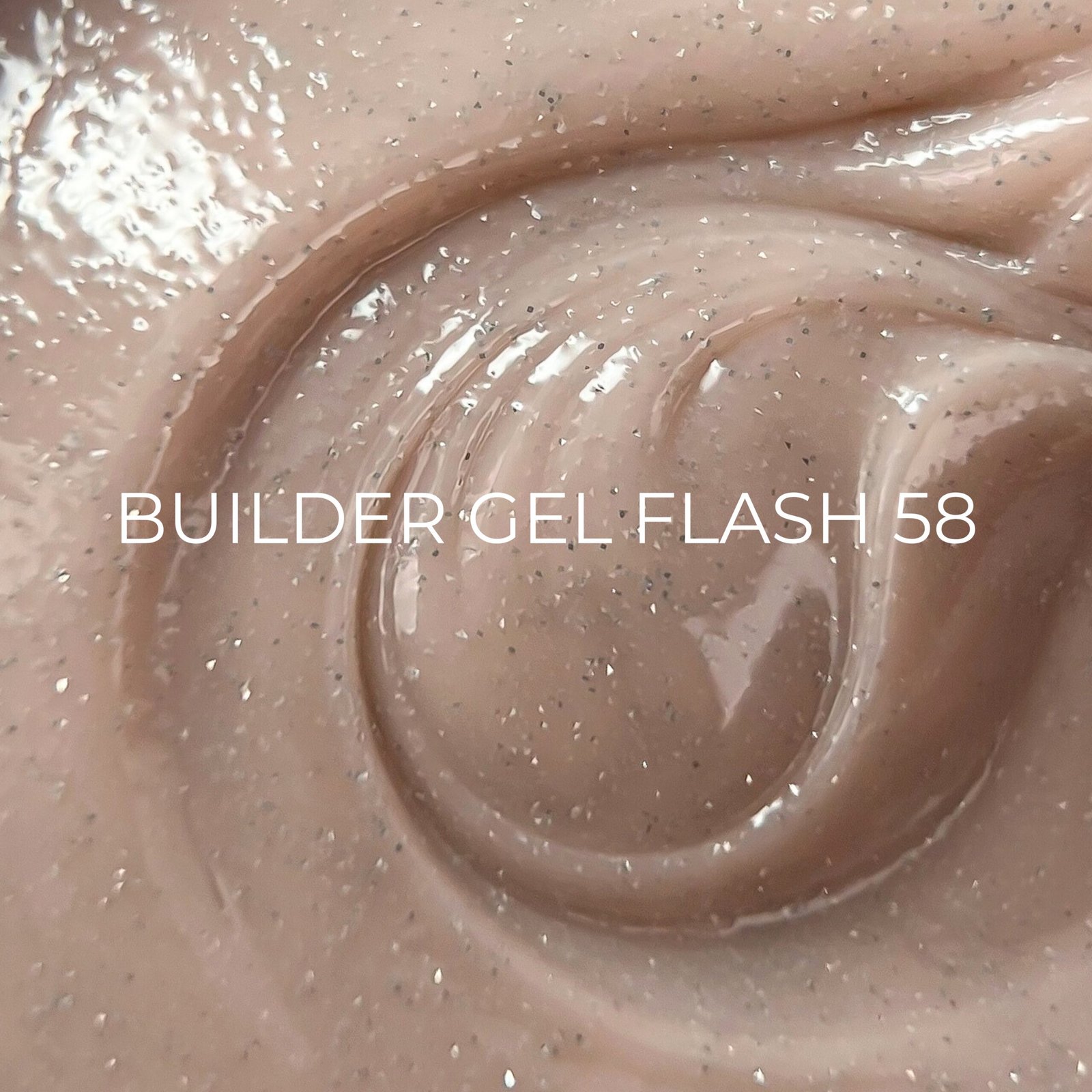 builder gel butterfly 37, копія, копія, копія, копія - 1 REFILL Світловідбиваючий гель EDLEN Builder Gel 058, 15 мл
