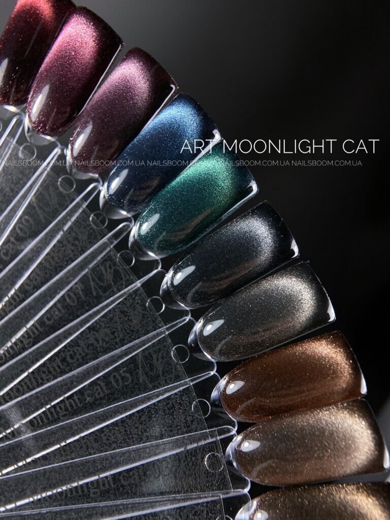 IMG_9436 Гель-лак котяче око ART Moonlight Cat 09, 6 мл