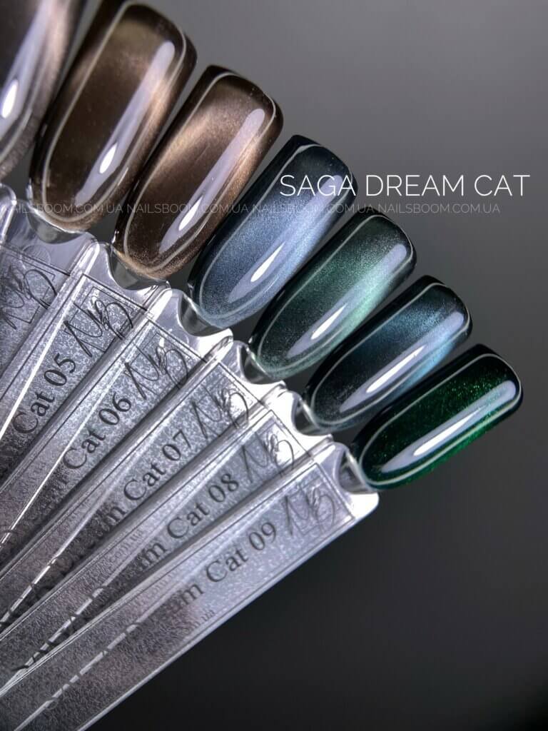 IMG_0758 Гель-лак котяче око Saga Professional Dream cat eye 04, 10 мл