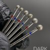 Фреза алмазна DARK 113, шар 040, червоний комірець