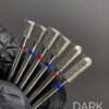 Фреза алмазна DARK 113, шар 040, червоний комірець