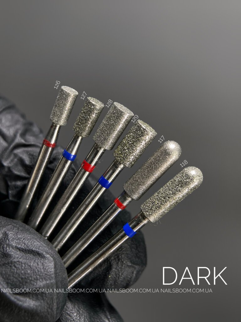 Фреза алмазна DARK 113, шар 040, червоний комірець