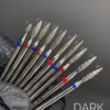 Фреза алмазна DARK 113, шар 040, червоний комірець