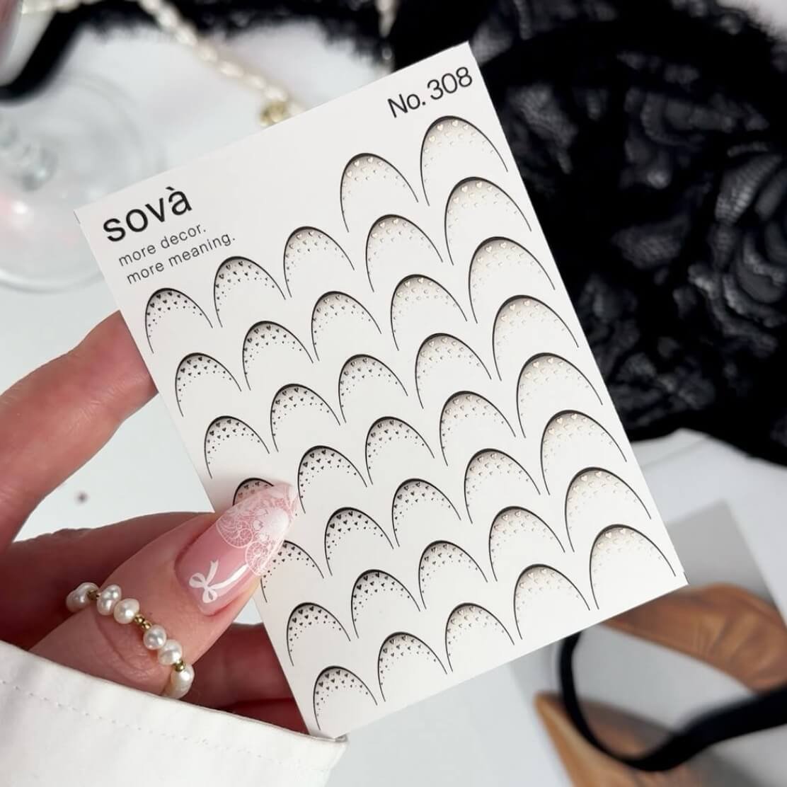 Screenshot Слайдер дизайн SOVA Decor foil 308