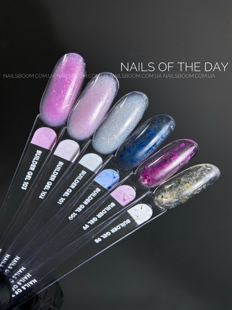 Камуфлюючий гель з поталю NAILS OF THE DAY Builder gel 102, 15 мл