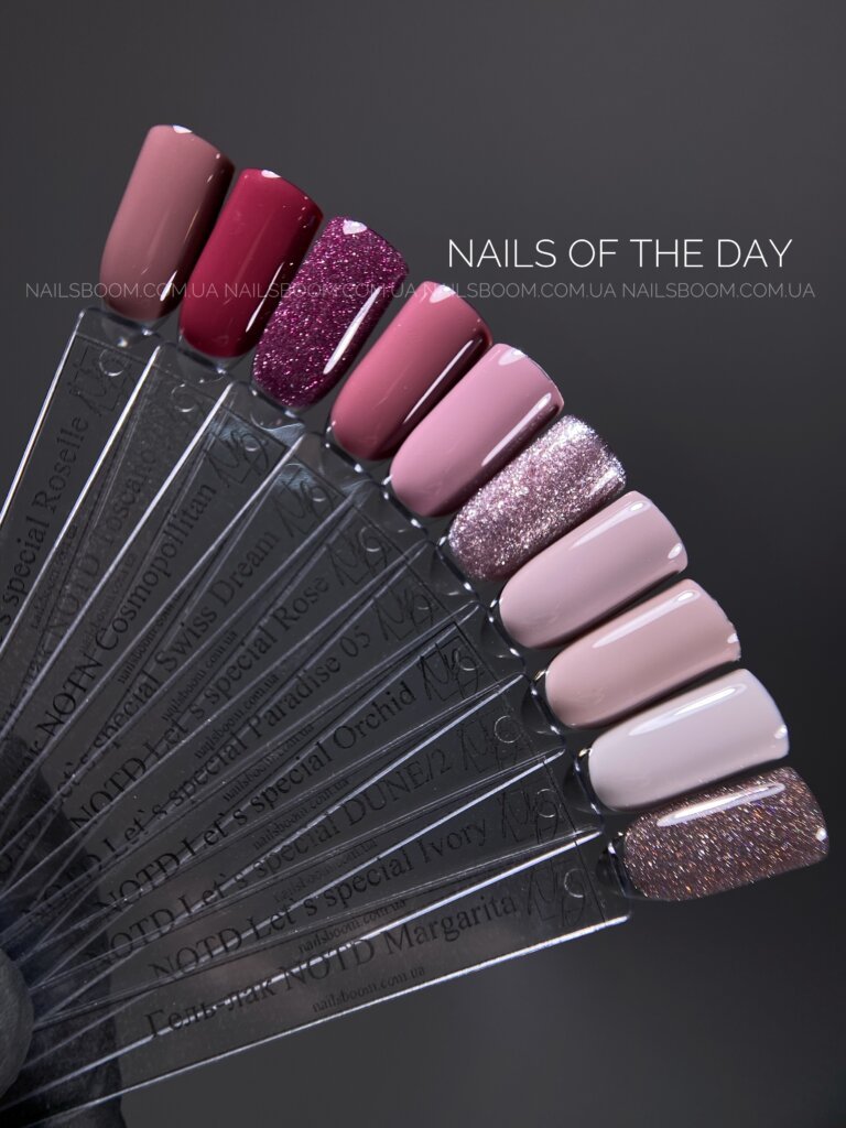 Гель-лак NAILS OF THE DAY Let`s special Rose, 10 мл (пильно-рожевий)