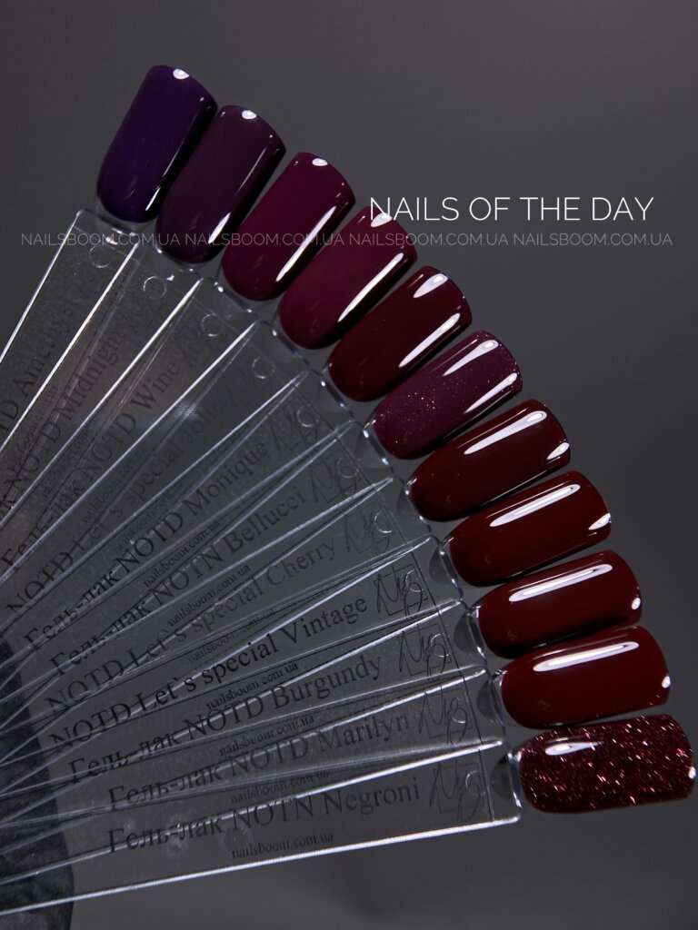 IMG_2824 Гель-лак NAILS OF THE DAY Let`s special Burgundy 150, 10 мл