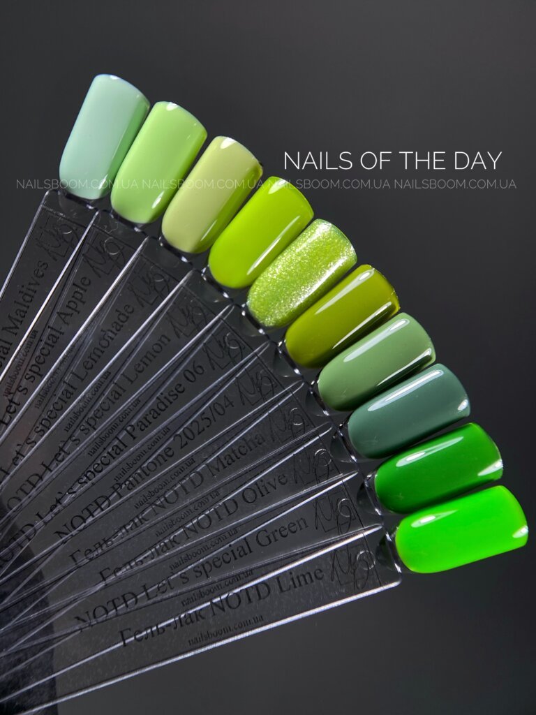 Гель-лак NAILS OF THE DAY Let`s special Olive, 10 мл