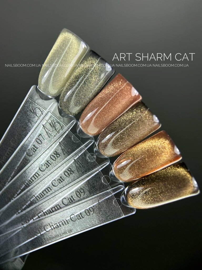 IMG_2840 Гель-лак котяче око ART Charm Cat 01, 6 мл