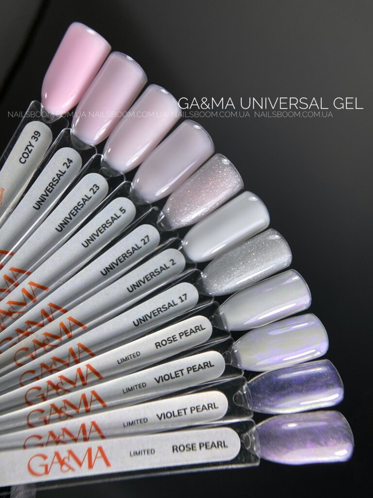 Рідкий гель GA&MA Universal Gel Rose Pearl limited, 15 мл