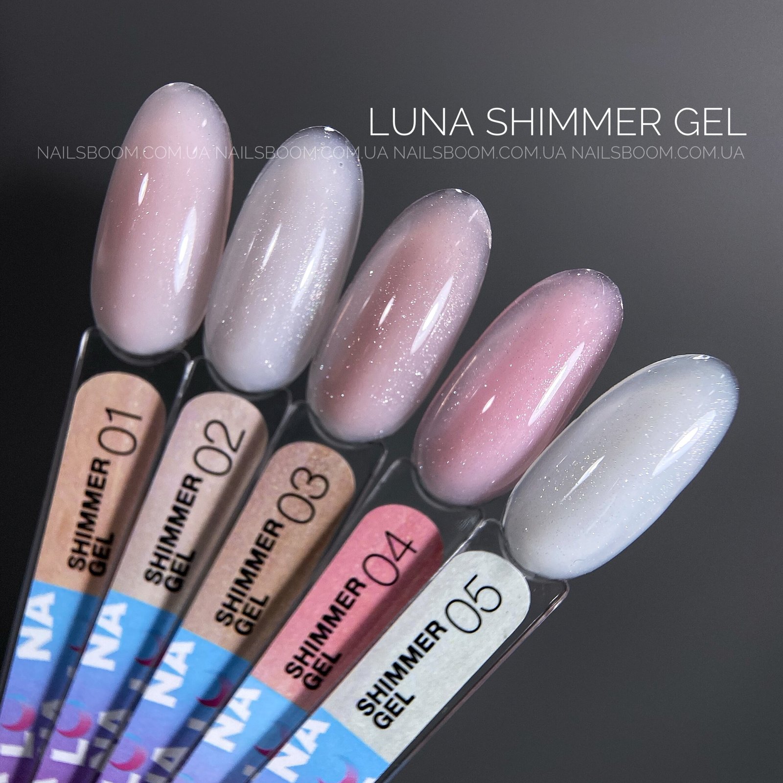 Гель для нарощування LUNA Moon Shimmer gel 04, 30 мл
