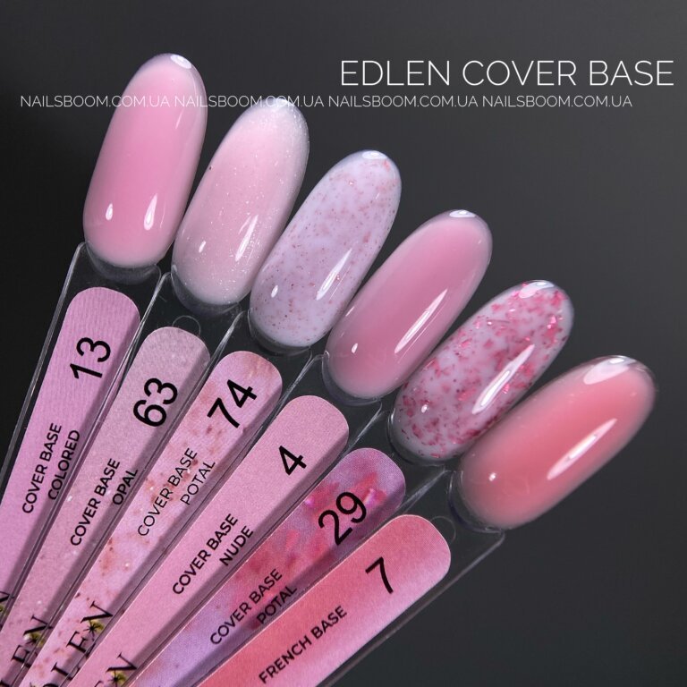 Камуфлююча база EDLEN Cover Base 004 (Nude collection), 9 мл