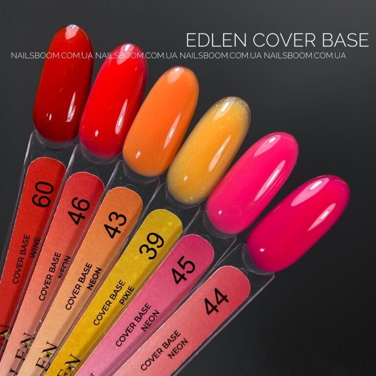 Камуфлююча база EDLEN Cover Base 045 (Neon collection), 17 мл