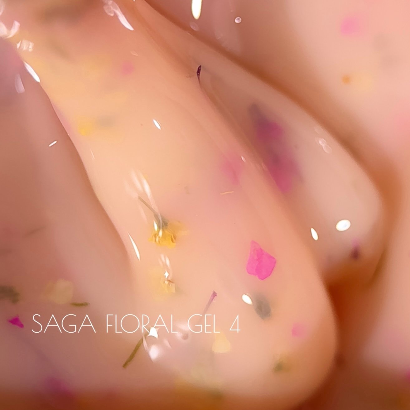 Рідкий гель Saga Liquid Floral gel 04, 15 мл