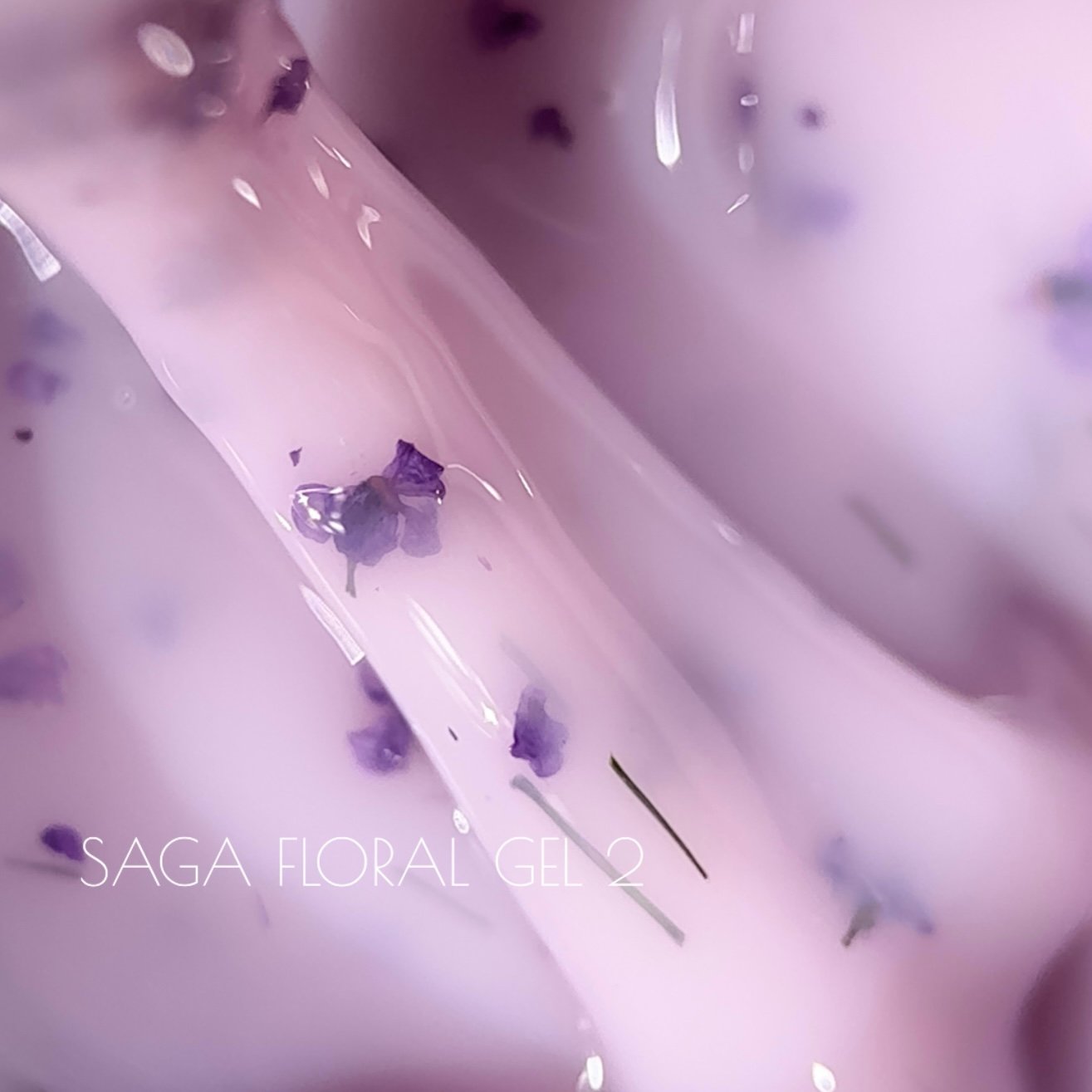 Рідкий гель Saga Liquid Floral gel 02, 15 мл