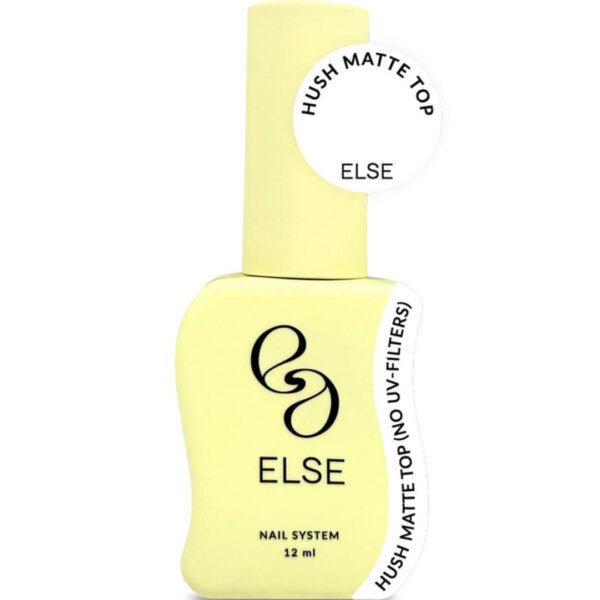 Матовий топ ELSE Hush Matte Top, 12 мл