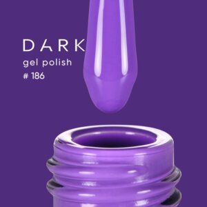 Гель-лак DARK gel polish (New Collection) 186, 10 мл