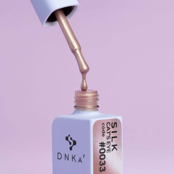 Гель-лак котяче око DNKa’ Gel Polish Color Silk Cat Eye №0033, 12 мл